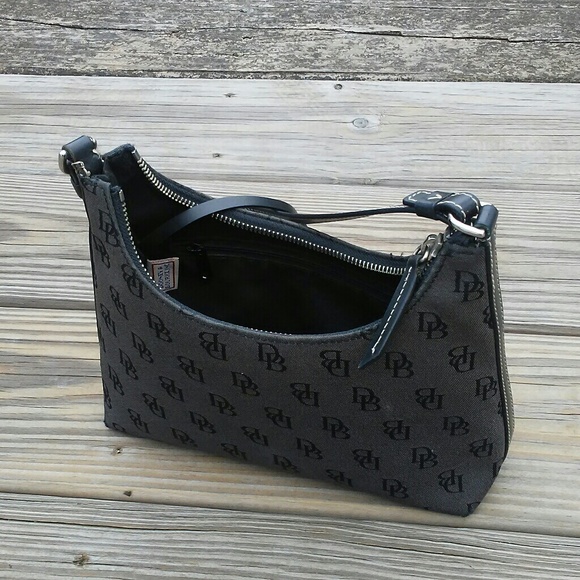 Dooney & Bourke Signature Purse, Dark gray - Picture 7 of 8